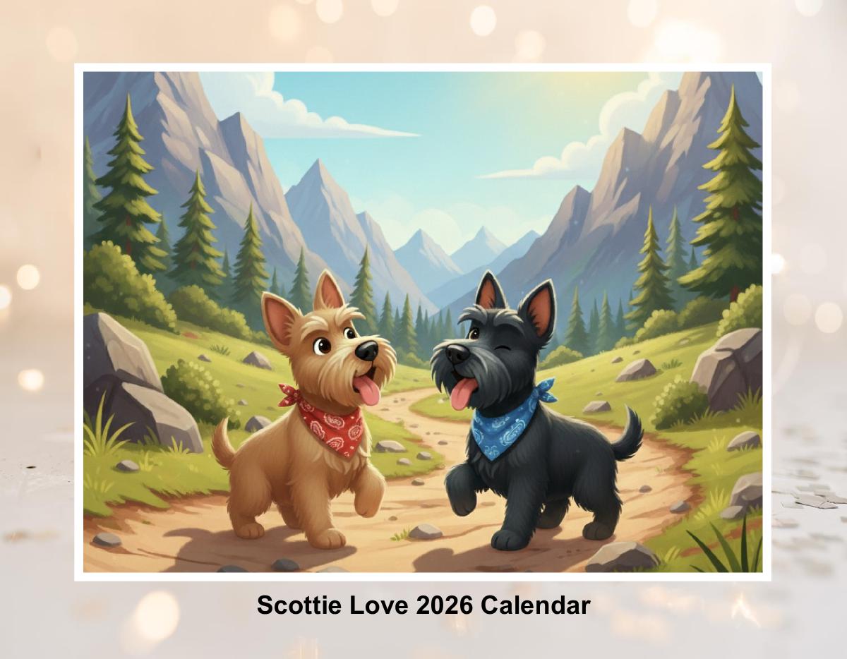 Scottie Love 2026 Calendar