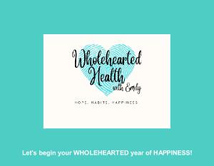 2023 Wall Calendar: A Wholehearted Year of Health