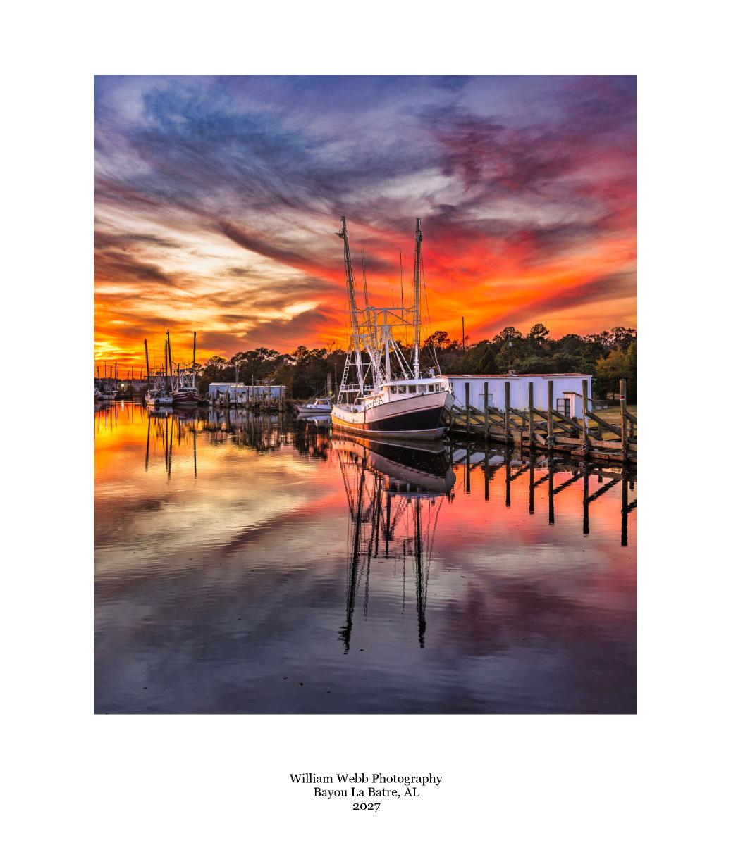 2027 Bayou La Batre, AL Small Calender