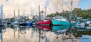 Shrimpboats of Bayou La Batre Desk Calender 2027
