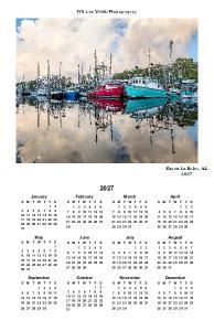 2027 Bayou La Batre, AL Poster Calender