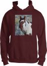Picasso Hoodie Maroon