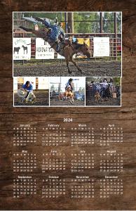 2024 - Rodeo Poster Calendar