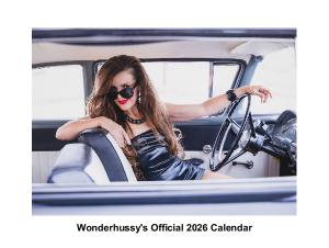 Wonderhussy's Official 2026 Pinup Calendar