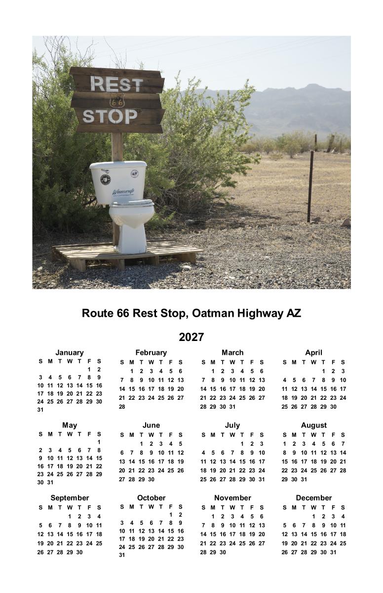 Route 66 Rest Stop, Oatman Highway AZ