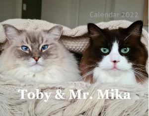 Toby & Mr. Mika Calendar 2022