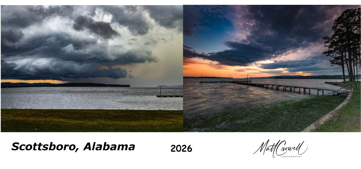 Scottsboro Desk Calendar 2026