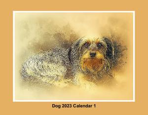 Dog 2023 Calendar 1