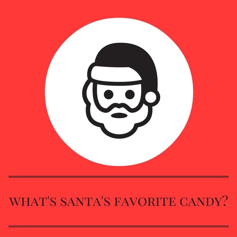 santa's favorite candy