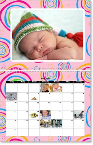 baby photo calendars