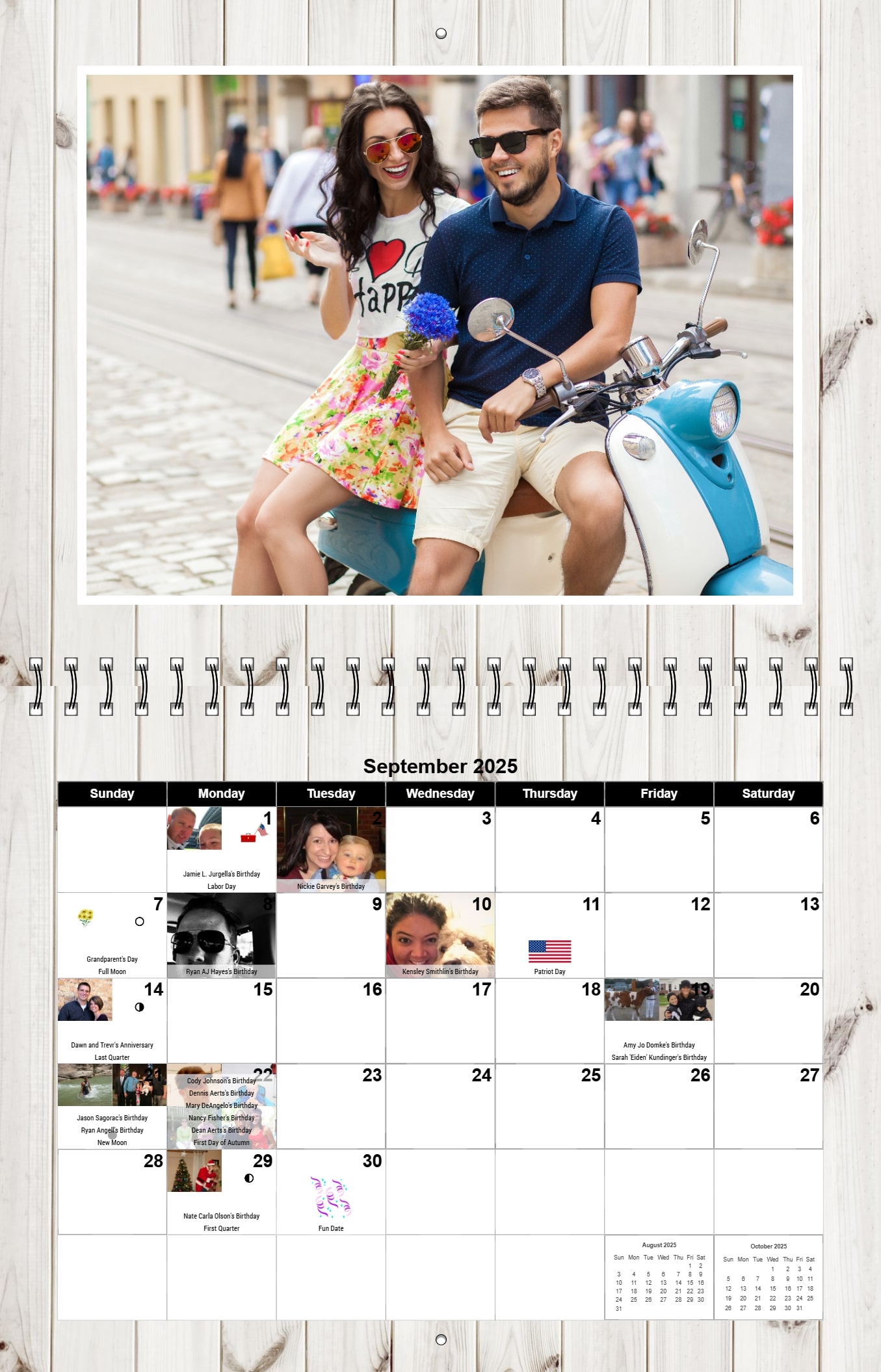 wall calendars