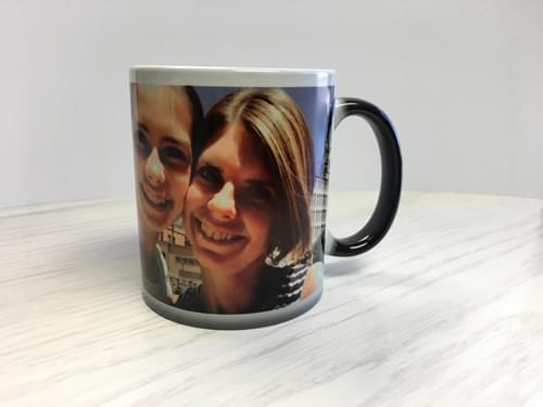  11oz Personalized Magic Coffee Mug with Photo, Picture - Heat  Sensitive Custom Coffee Mug