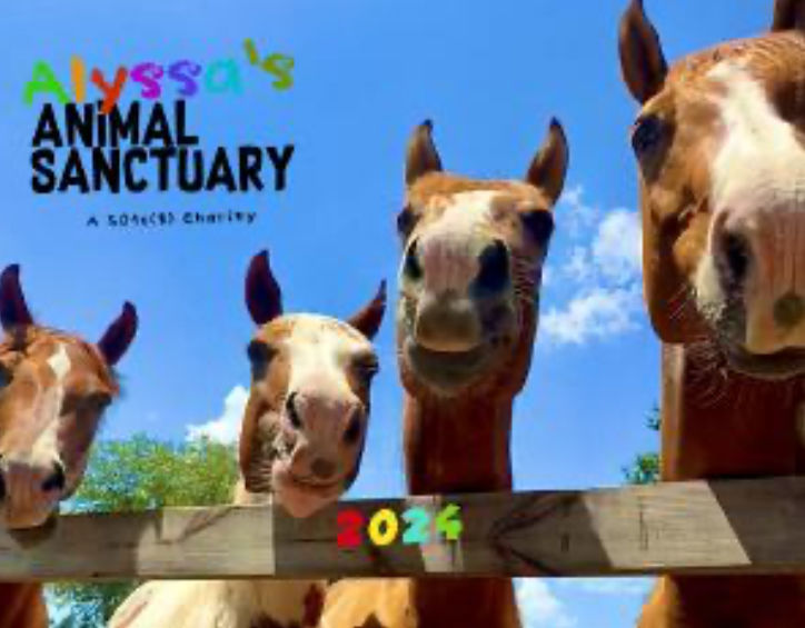 Alyssas Animal Sanctuary Calendar Shop