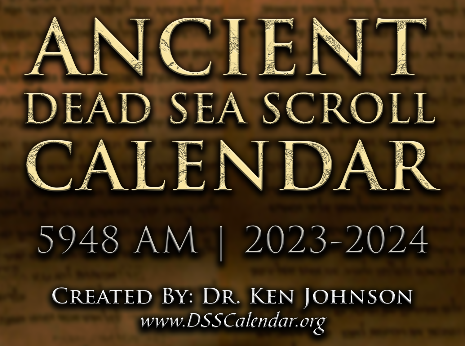 Ancient Dead Sea Scroll Calendar
