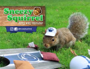 Sneezy the Squirrel 2023 Wall Calendar | Create Photo Calendars
