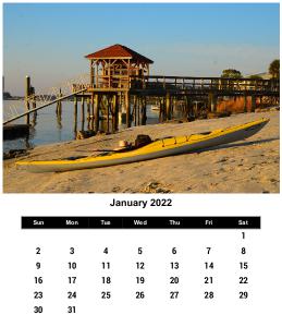 Tybee Island Calendar 2022 2022 Tybee Island Cd Case Calendar | Create Photo Calendars